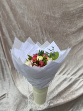 Load image into Gallery viewer, Metal Vase of Blooms
