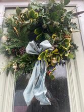 Load image into Gallery viewer, Medium Christmas Wreath ~ local delivery/collection only